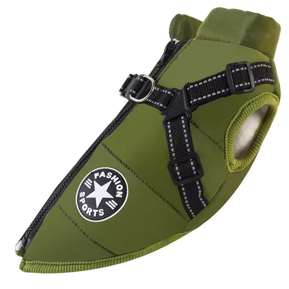 Waterproof Dog Harness Jacket