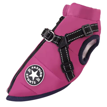 Waterproof Dog Harness Jacket