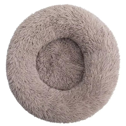 Calming & Warm Donut Bed for Dogs & Cats