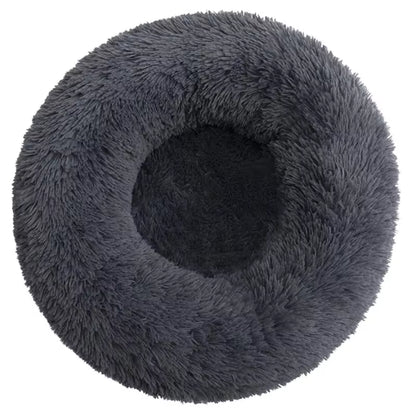 Calming & Warm Donut Bed for Dogs & Cats