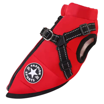 Waterproof Dog Harness Jacket